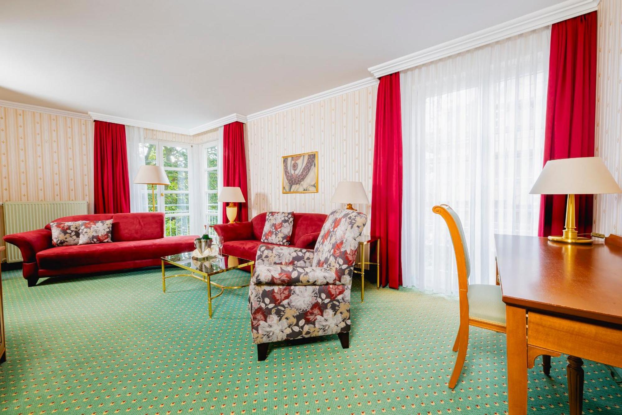 Hotel Am Schlosspark Gotha Bagian luar foto