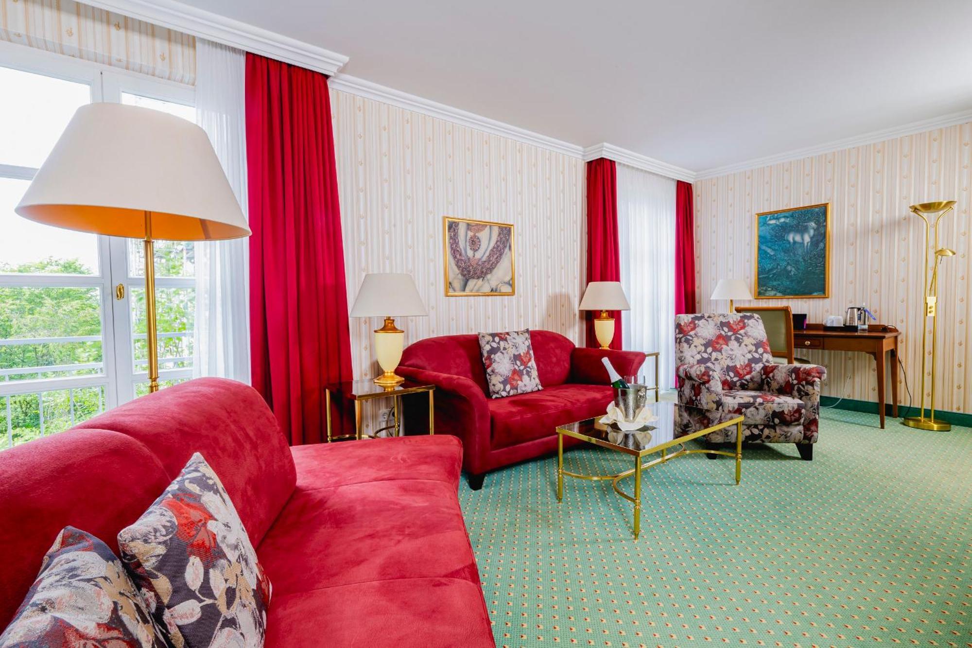 Hotel Am Schlosspark Gotha Bagian luar foto